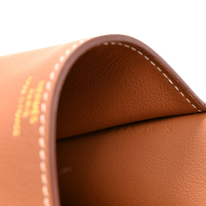Hermes Swift Glenan To Go Pouch Gold 7 of 11