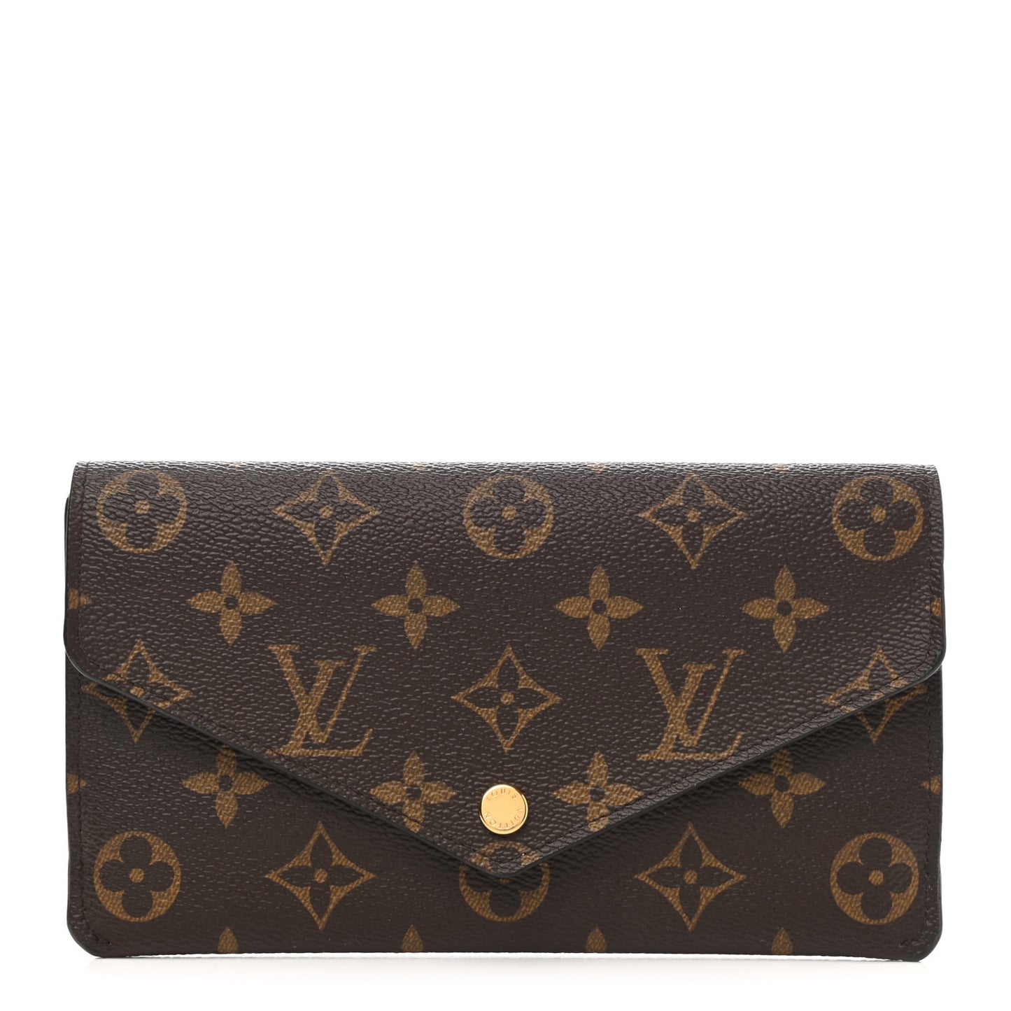 Monogram Jeanne Wallet Rose Ballerine
