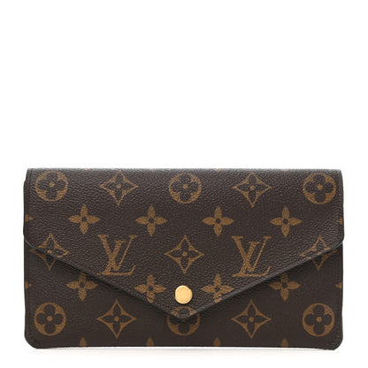 Louis Vuitton Monogram Jeanne Wallet Rose Ballerine 1 of 8