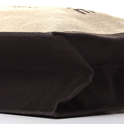 Saint Laurent Linen Calfskin Rive Gauche Tote Natural 9 of 9