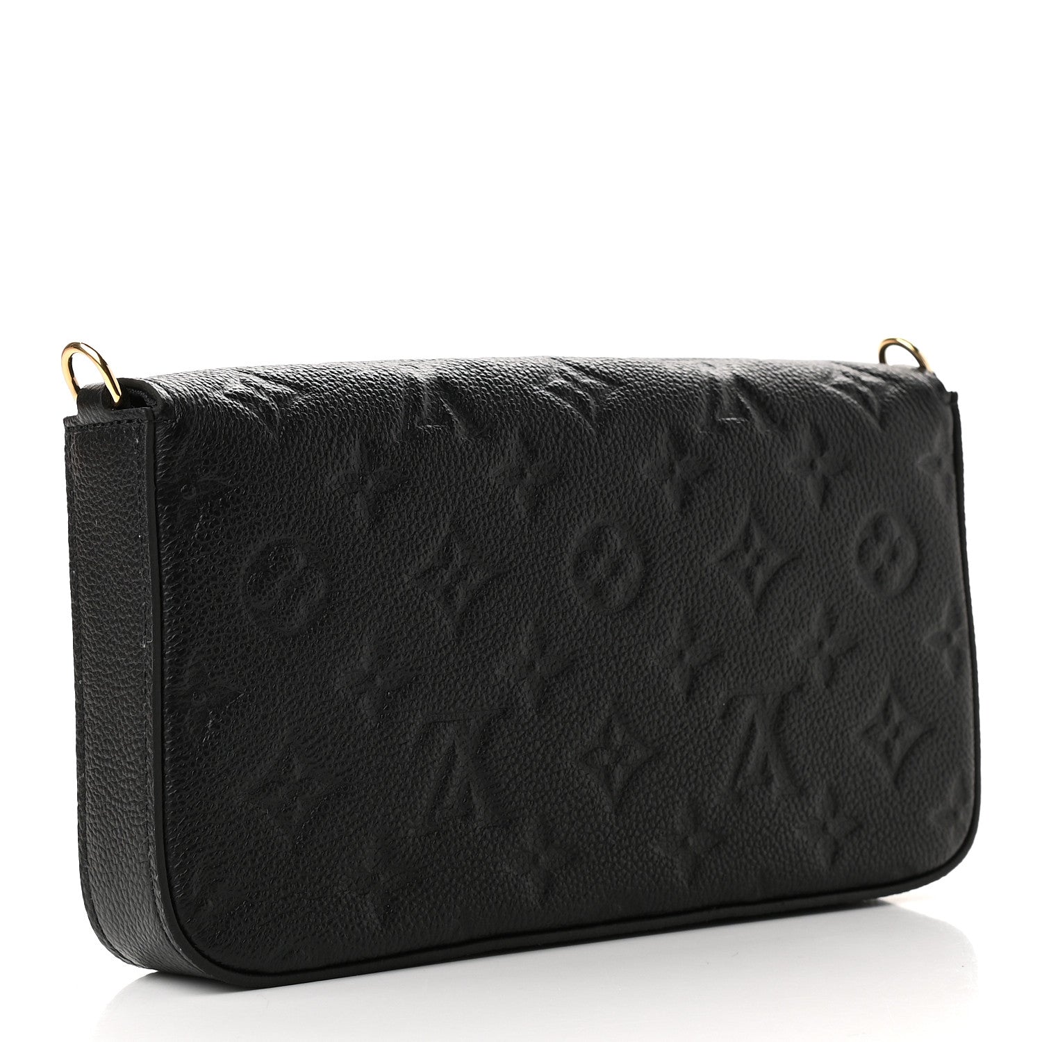Louis Vuitton Empreinte Pochette Felicie Chain Wallet Black 4 of 9