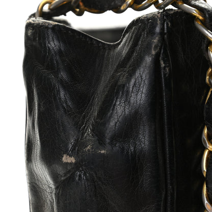 Chanel Lambskin Quilted Shoulder Bag Black 16 of 16