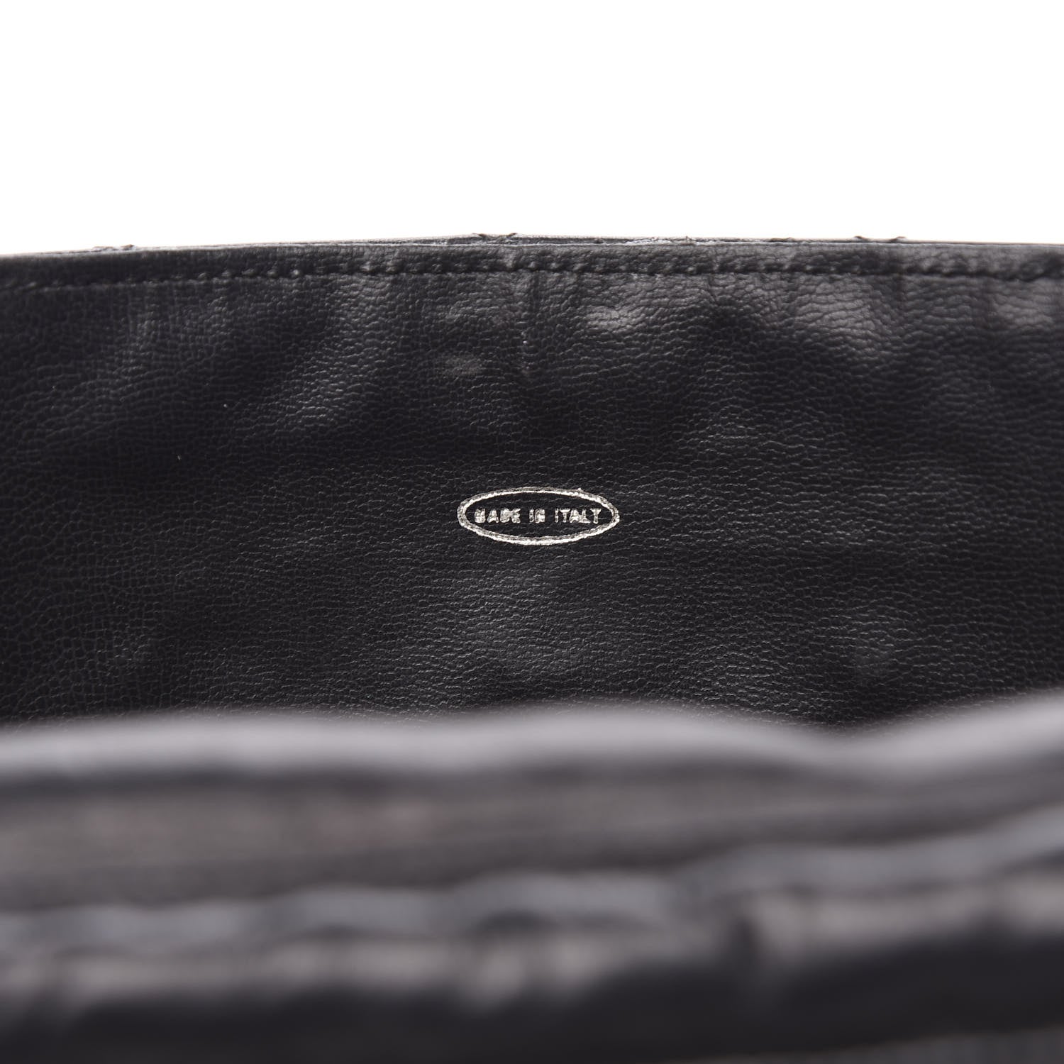 Chanel Lambskin Quilted Small Single Flap Black 9 of 13