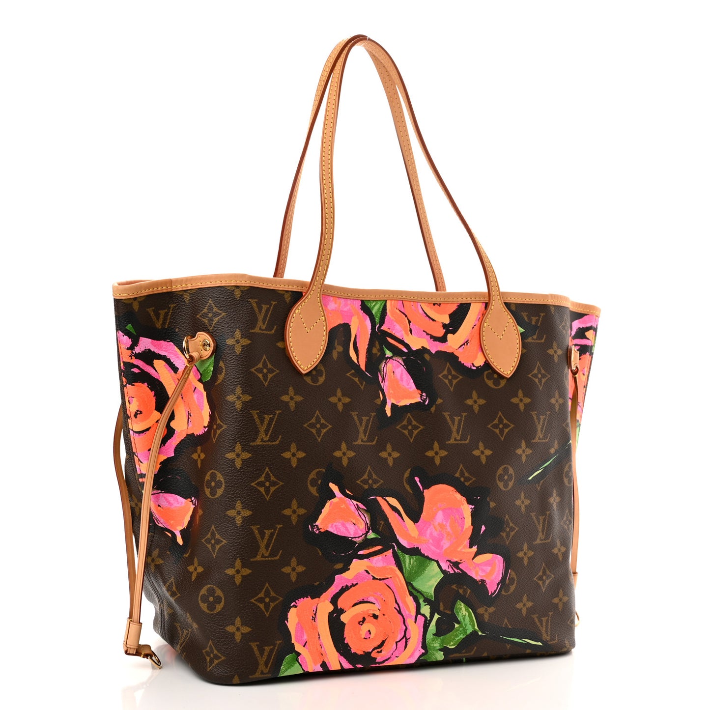 Monogram Roses Neverfull MM