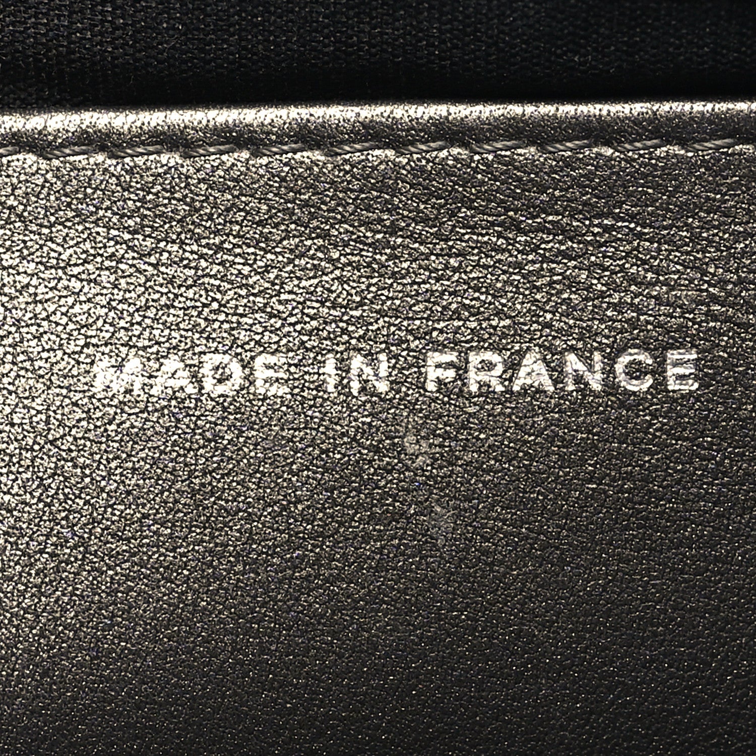 Chanel Metallic Caviar Half Moon Wallet On Chain WOC Bronze 6 of 12