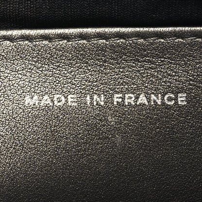 Chanel Metallic Caviar Half Moon Wallet On Chain WOC Bronze 6 of 12