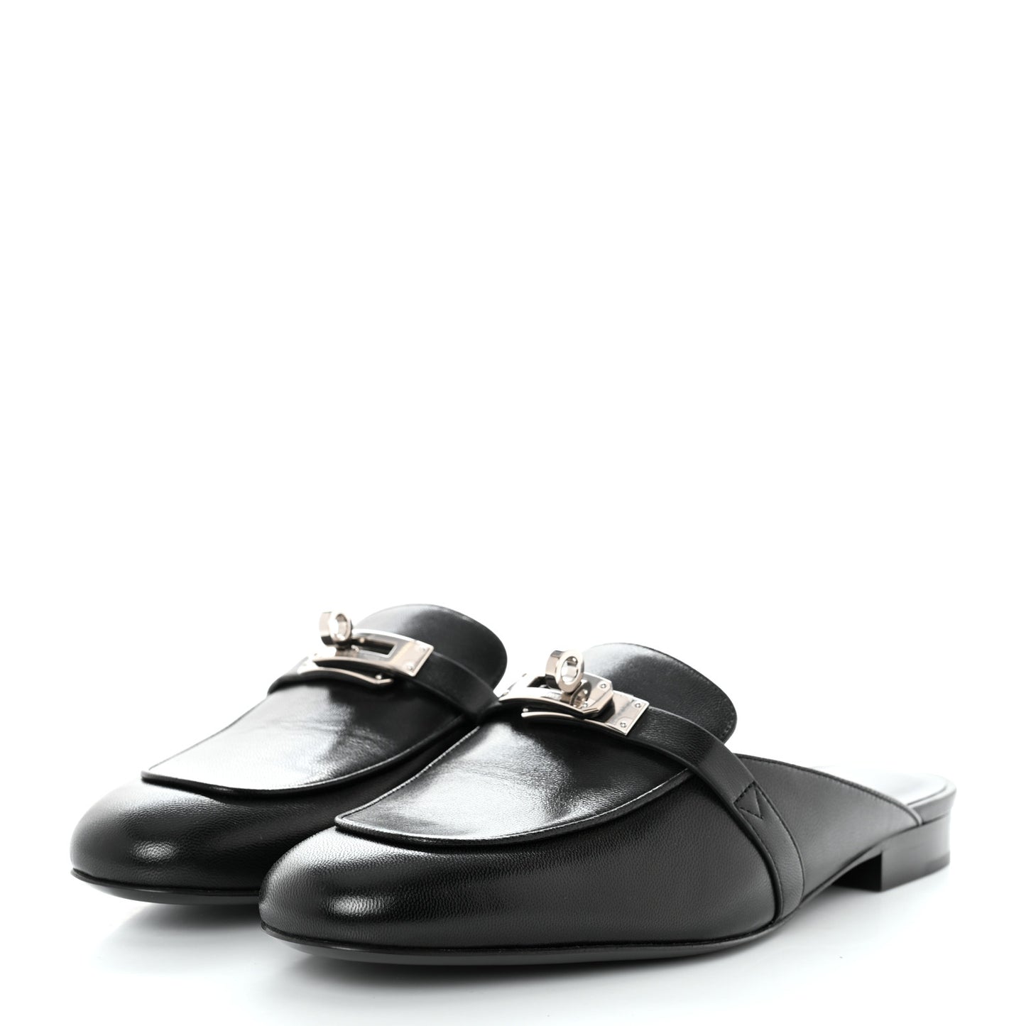 Goatskin Oz Mules 37 Black