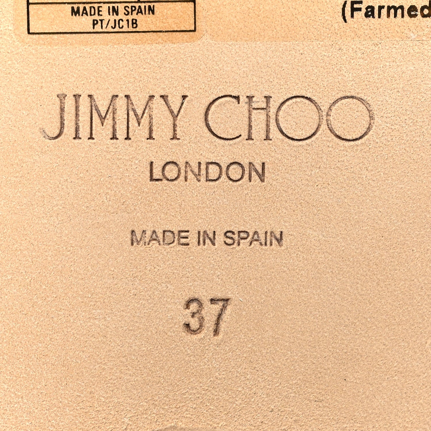 Jimmy Choo Shearling Flat Slide Sandals 37 Beige 7 of 8