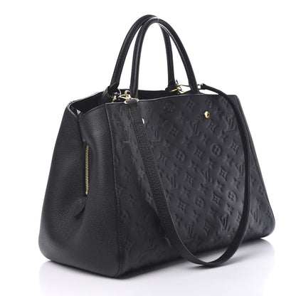 Louis Vuitton Empreinte Montaigne GM Black 4 of 11