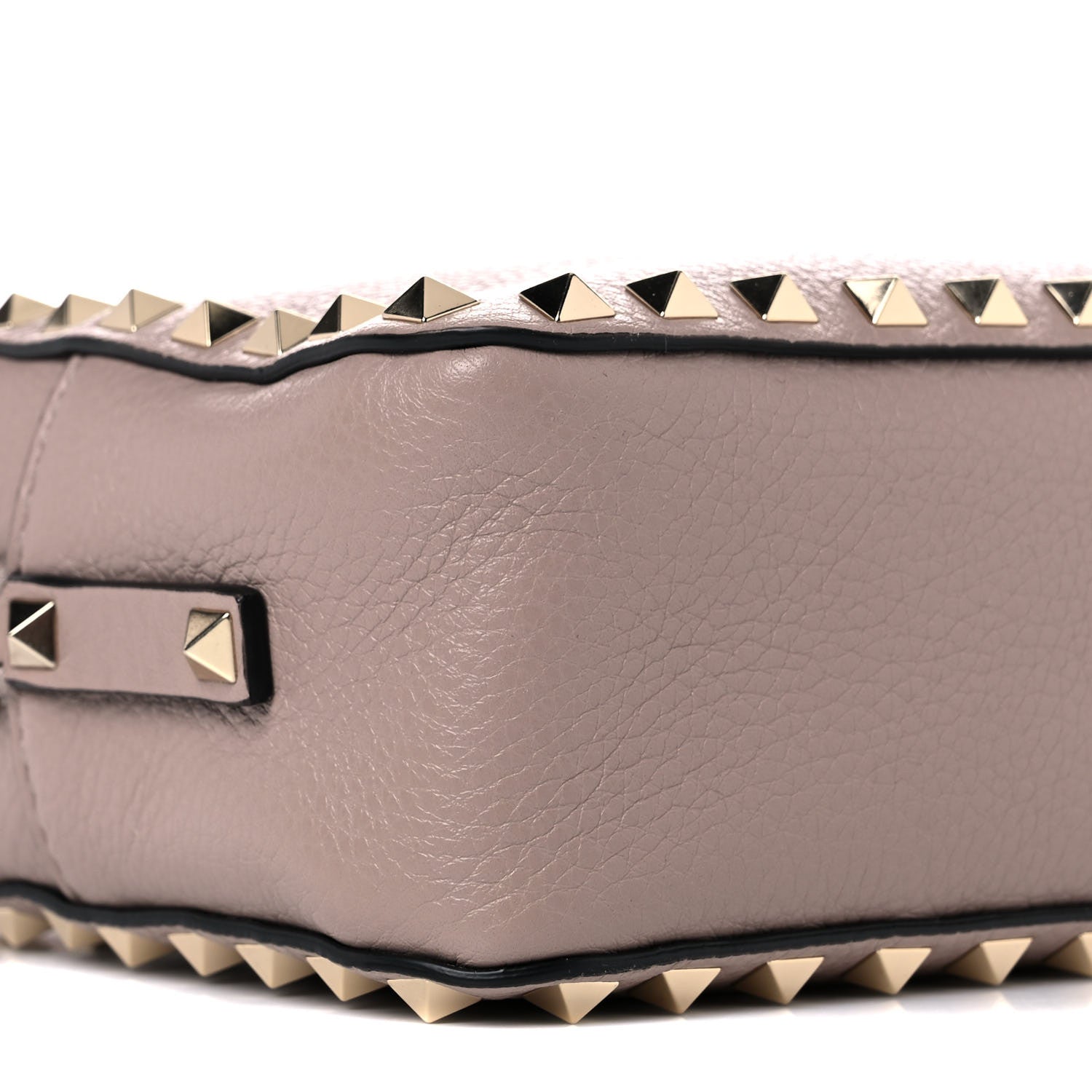 Valentino Garavani Calfskin Rockstud Camera Crossbody Bag Poudre 7 of 8