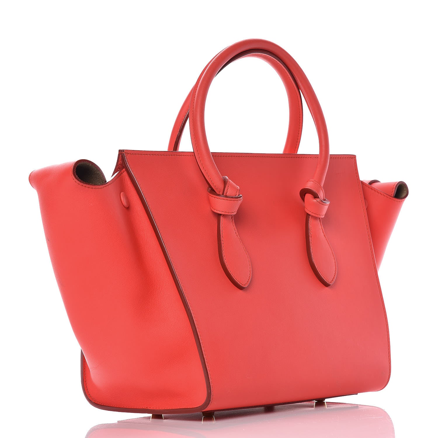 Celine Smooth Calfskin Mini Tie Knot Tote Alizarin 3 of 27