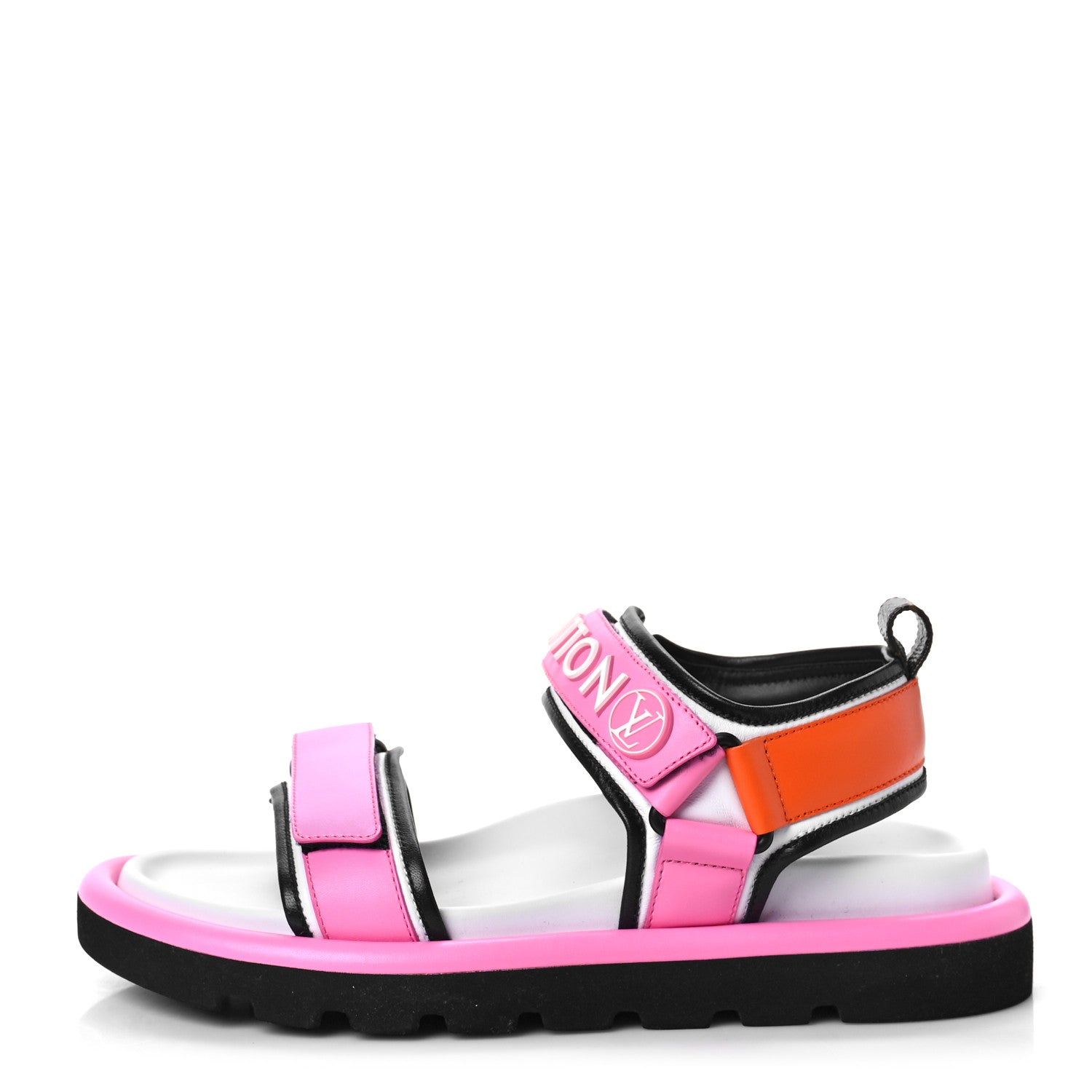 Louis Vuitton Calfskin Pool Pillow Flat Comfort Sandals 39 Rose Pop Pink 1 of 8
