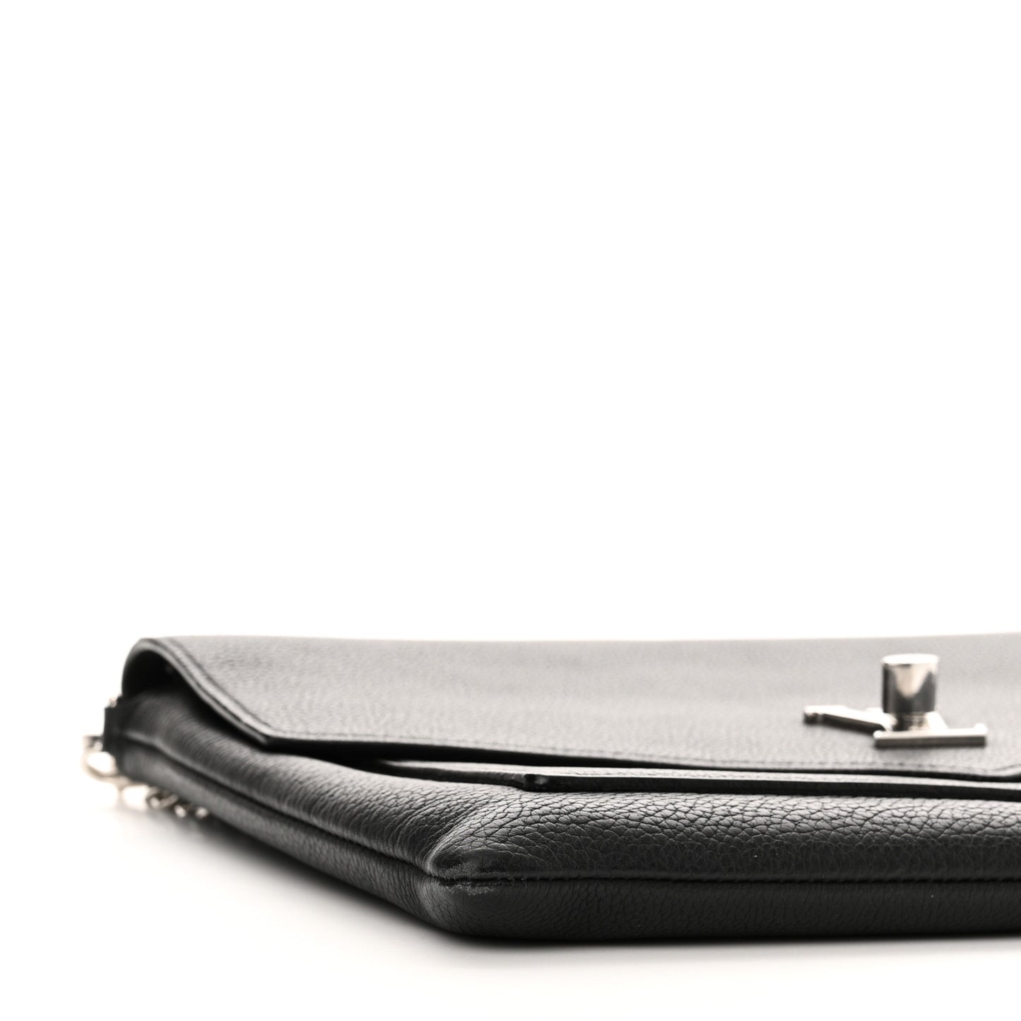 Soft Calfskin My Lockme Pochette Black