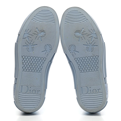 Christian Dior X DANIEL ARSHAM Technical Canvas Oblique Mens B23 High Top Sneakers 36 Blue Beige 5 of 13