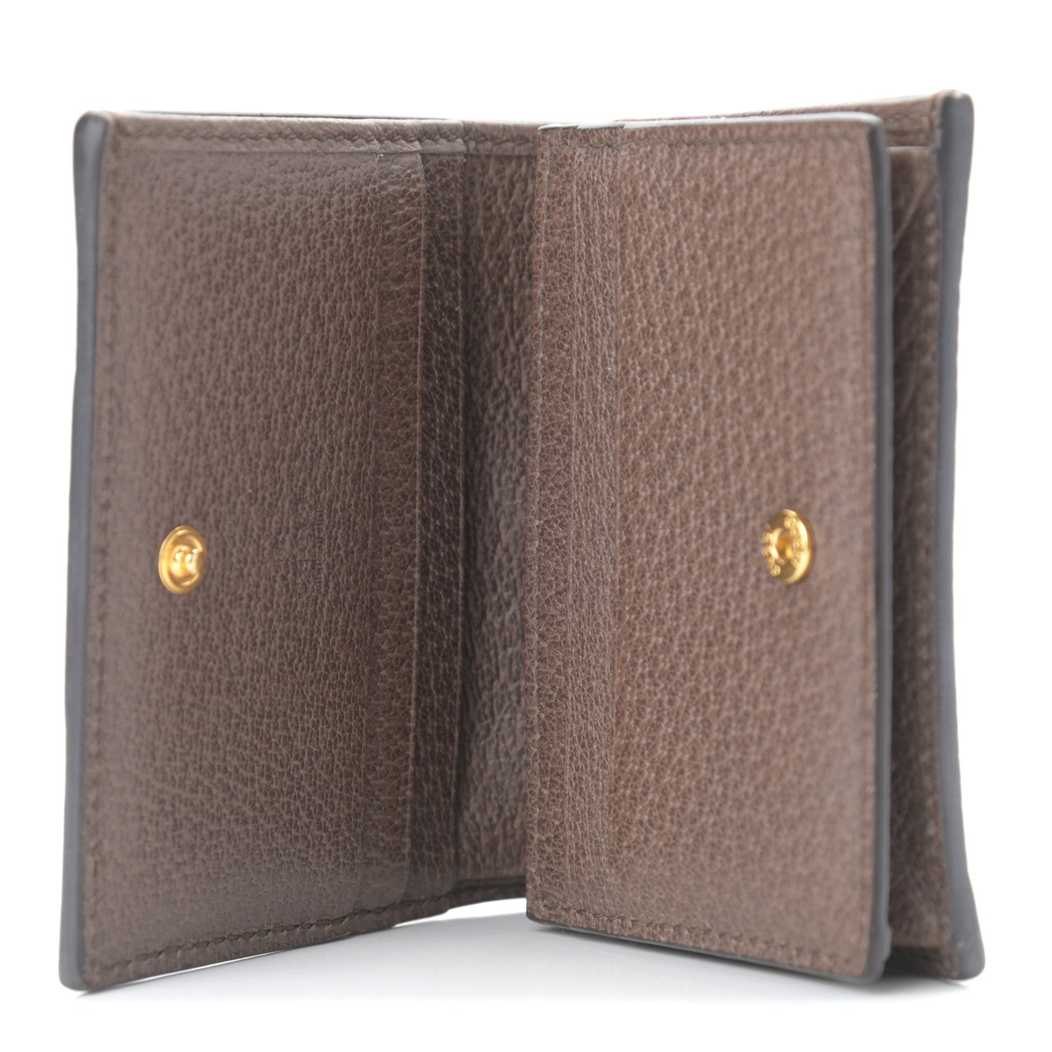 Gucci GG Supreme Monogram Web Ophidia Card Case Beige New Acero 5 of 8