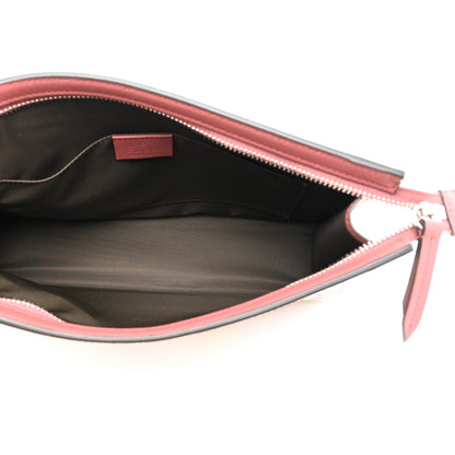 Gucci GG Supreme Monogram Blooms Large Cosmetic Case Beige Multicolor Dry Rose 5 of 9