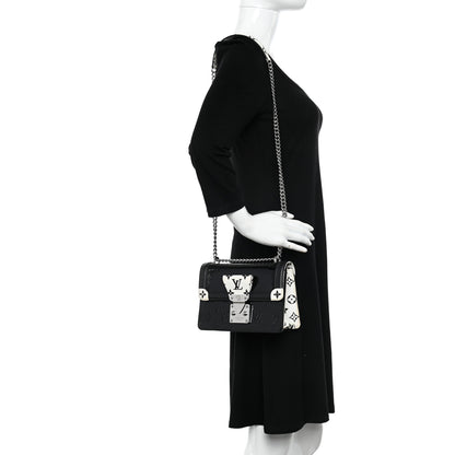 Louis Vuitton Vernis Epi Monogram Wynwood Black White 2 of 10