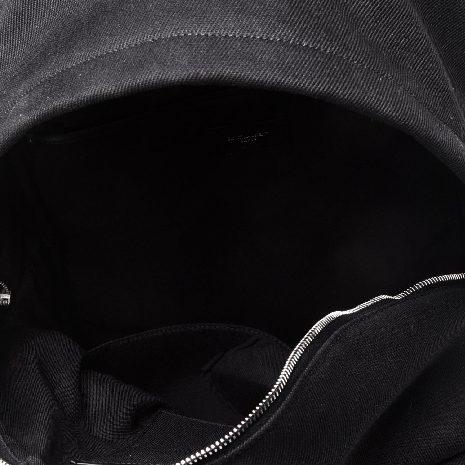 Saint Laurent Canvas SL Playing Cards City Backpack Black 4 of 4