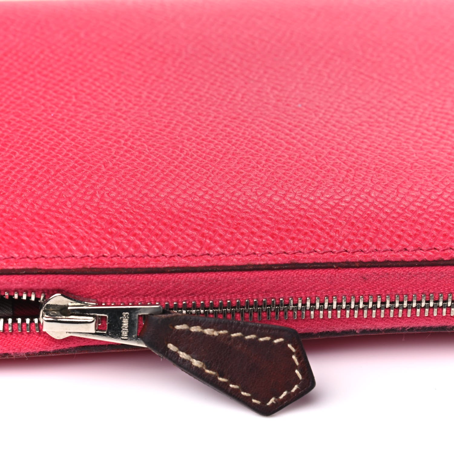 Hermes Epsom Silk'in Wallet Rose Shocking 7 of 7