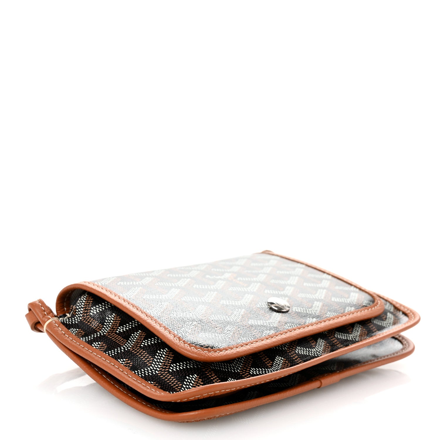 Goyard Goyardine Plumet Wallet Clutch Black Gold 4 of 12