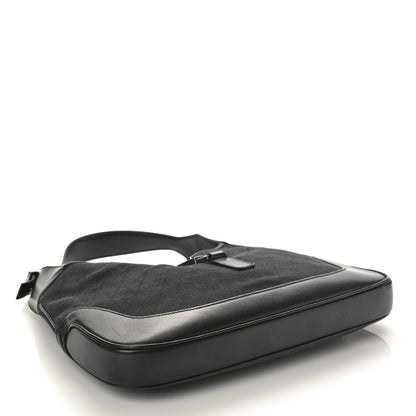 Gucci Monogram Small Jackie O Hobo Black 4 of 10