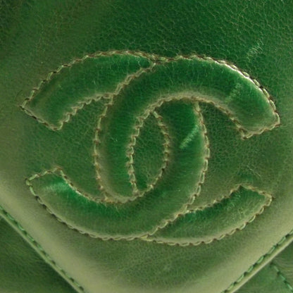 Chanel Quilted Lambskin Tassel Camera Case Green 12 of 12