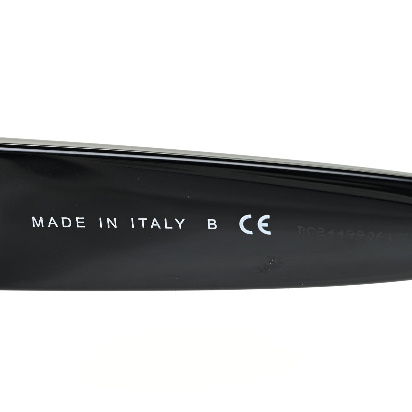 Acetate CC Sunglasses 5373 White Black