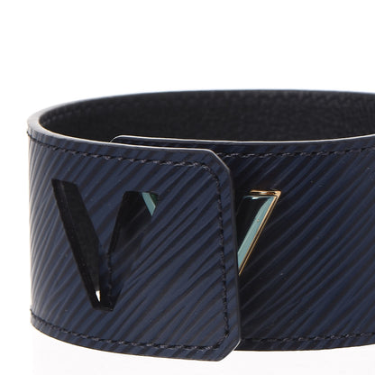 Louis Vuitton Epi Twist It Cuff 19 Indigo 6 of 9