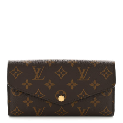 Louis Vuitton Monogram Sarah Wallet NM 1 of 10