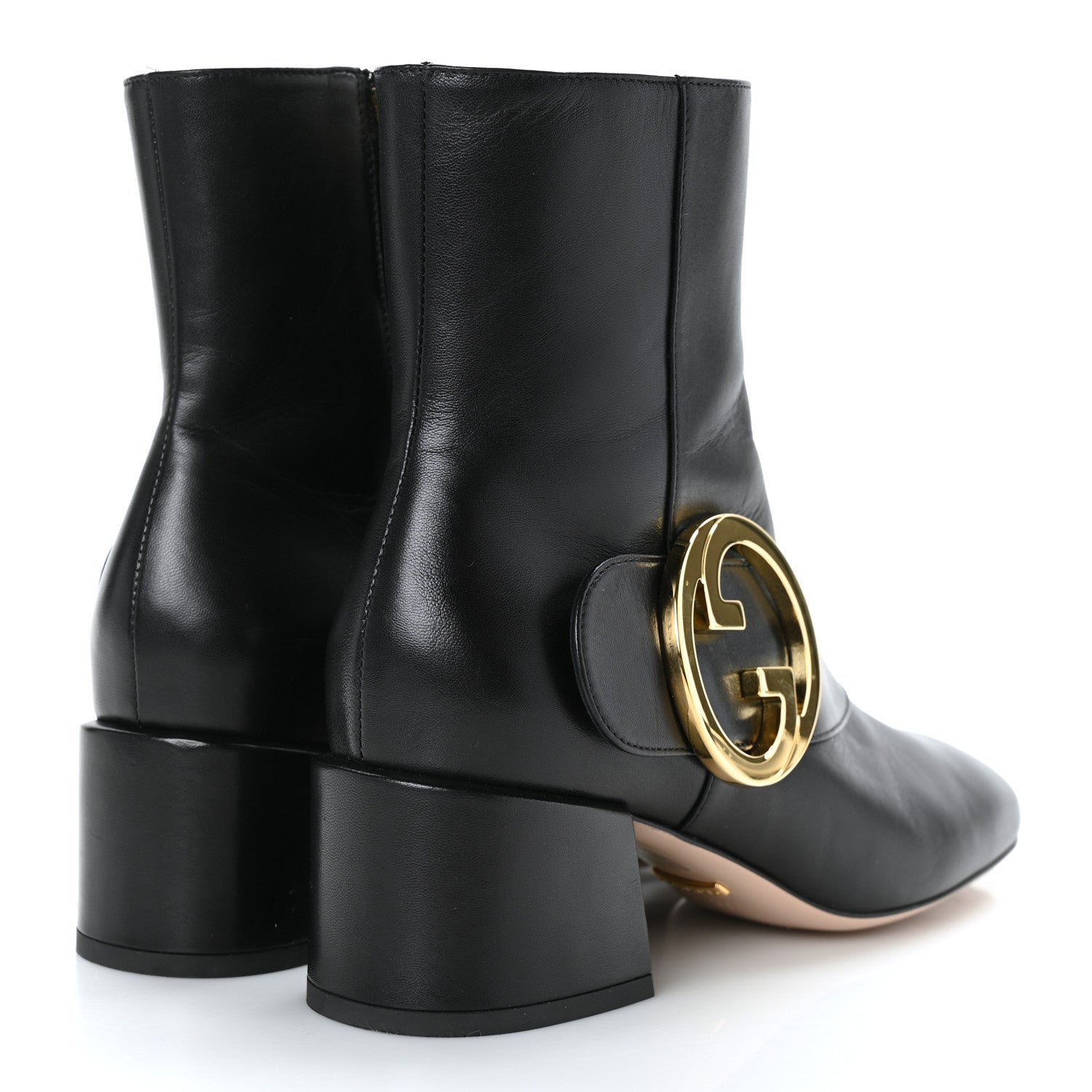 Gucci Malaga Kid GG Blondie 55mm Ankle Boots 37 Black 4 of 9