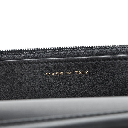 Chanel Calfskin Quilted Boy Wallet On Chain WOC Black 7 of 10