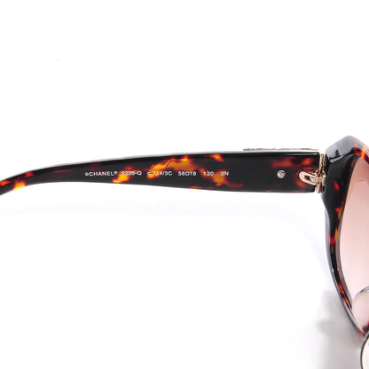 Chanel CC Turnlock Sunglasses 5235 Q Tortoise 4 of 5