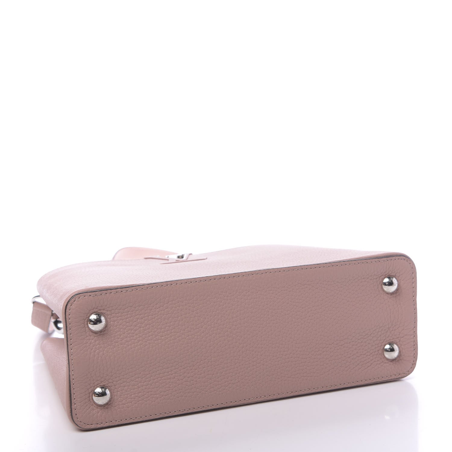 Louis Vuitton Taurillon Capucines PM Magnolia 4 of 10