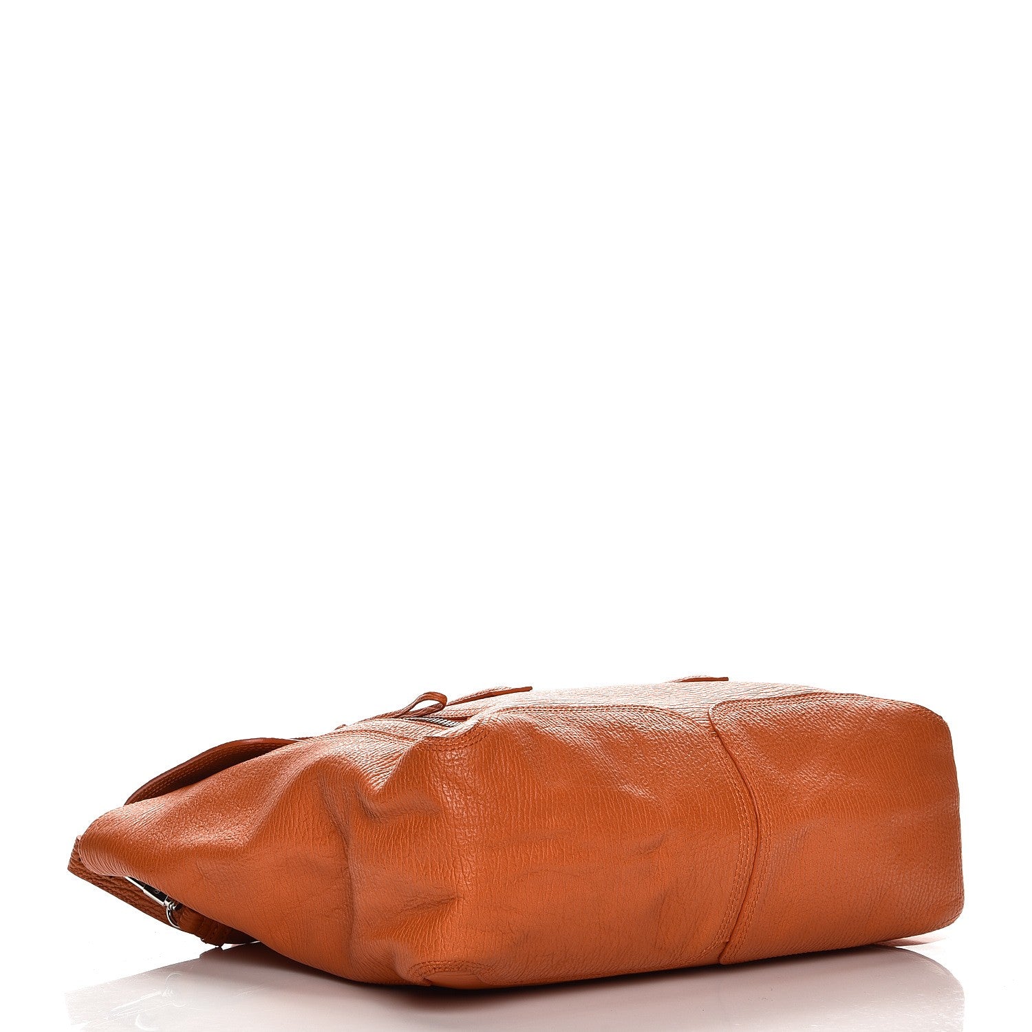3.1 Phillip Lim 3.1 Textured Calfskin Large Pashli Satchel Mandarin 5 of 10
