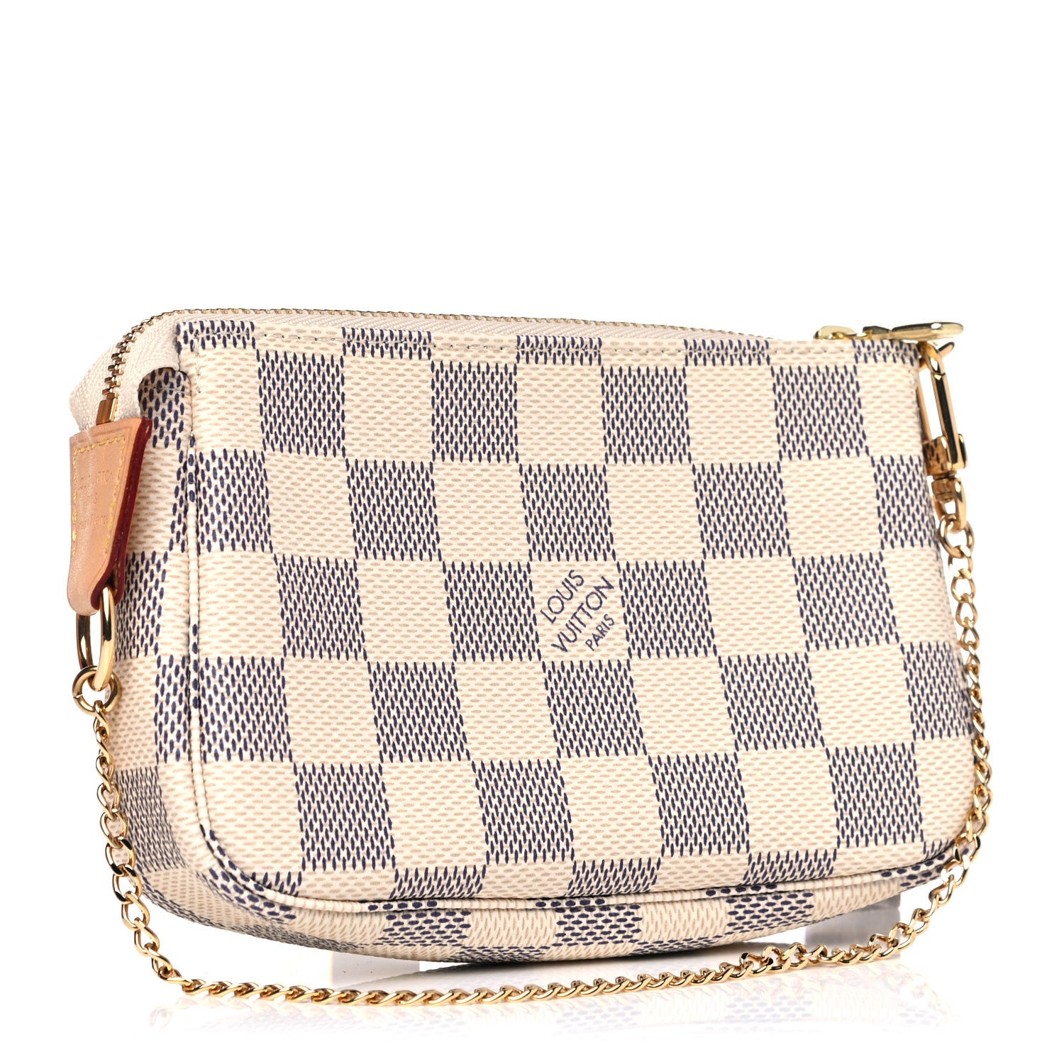 Louis Vuitton Damier Azur Mini Pochette Accessories 3 of 7