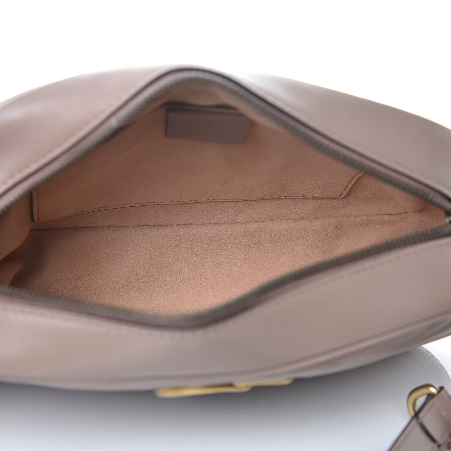 Calfskin Matelasse Small GG Marmont Chain Shoulder Bag Taupe