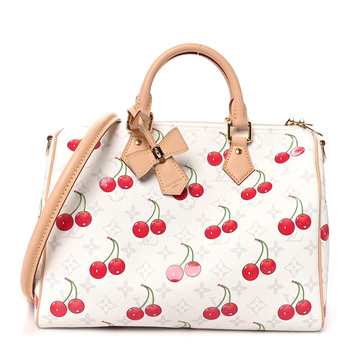 Louis Vuitton LV X TM Monogram Cerises Speedy Soft Bandouliere 30 1 of 10