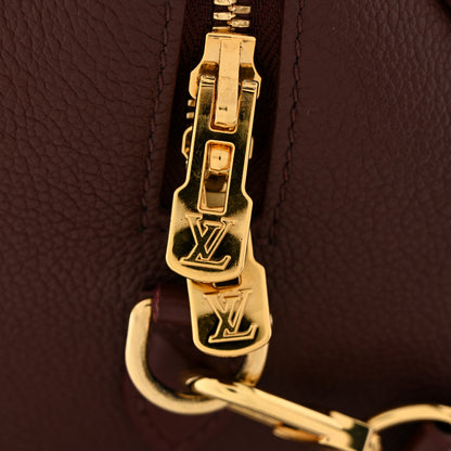 Louis Vuitton Empreinte Monogram Giant Speedy Bandouliere 25 Wine 11 of 11