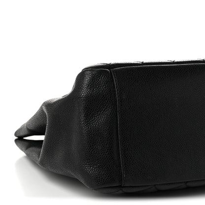 Chanel Caviar Quilted Grand Shopping Tote GST Black 9 of 10