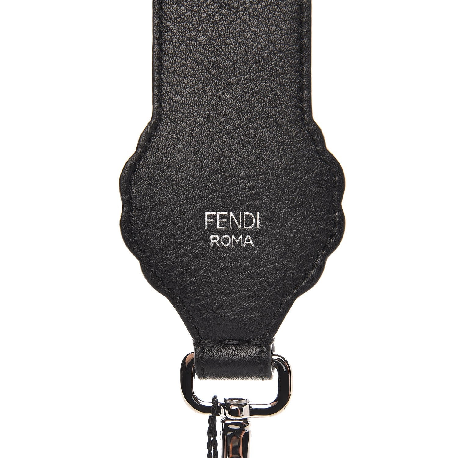 Fendi Velvet Vitello Dolce Fun Fair Embroidered Mini Strap You Tobacco Multicolor 3 of 5