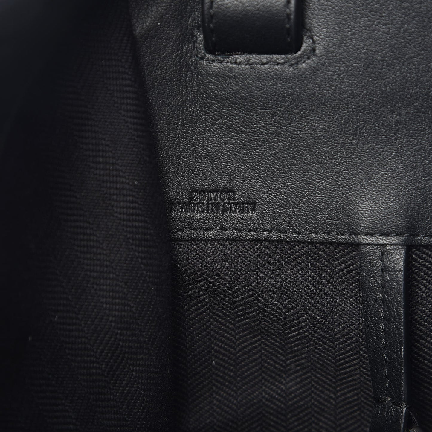 Calfskin Small Hammock Shoulder Bag Black
