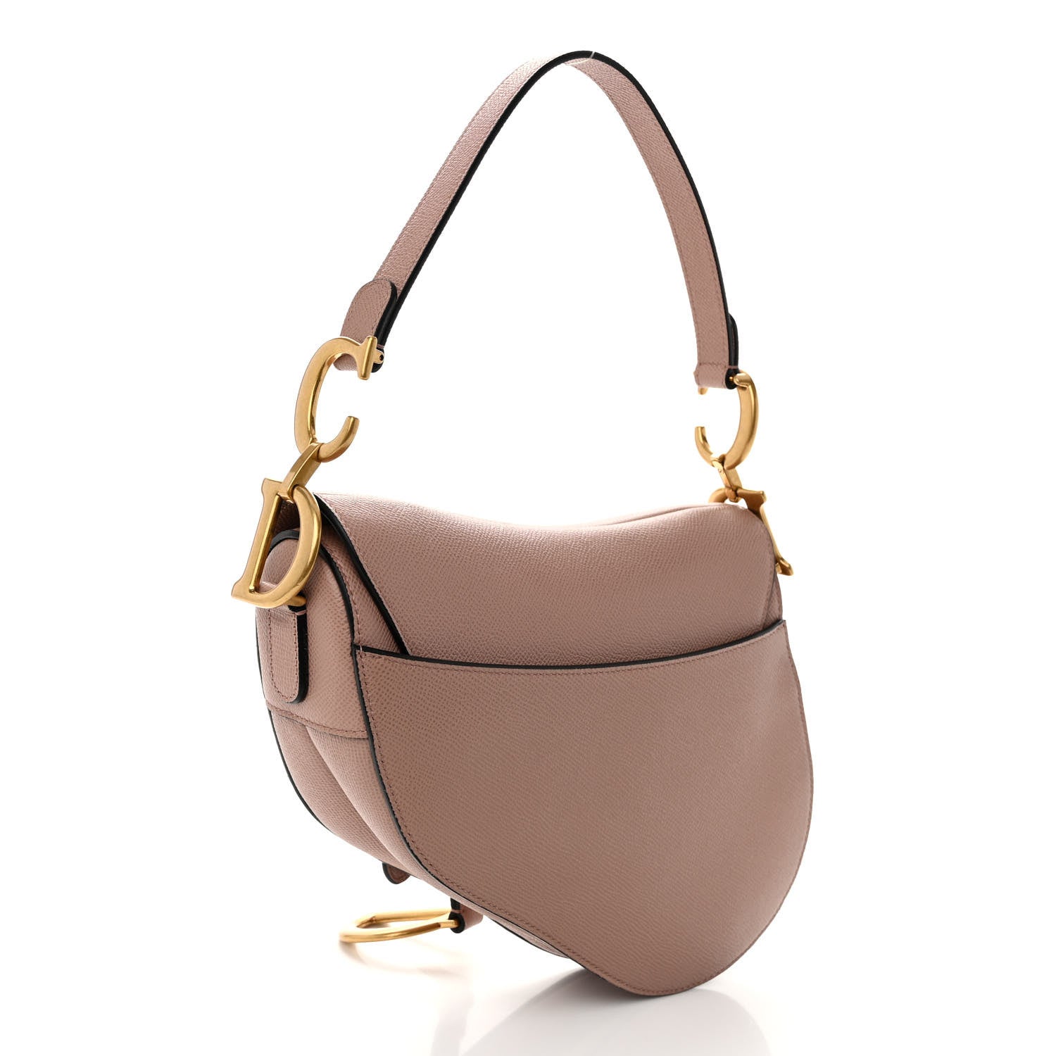 Christian Dior Grained Calfskin Saddle Bag Fard 3 of 9