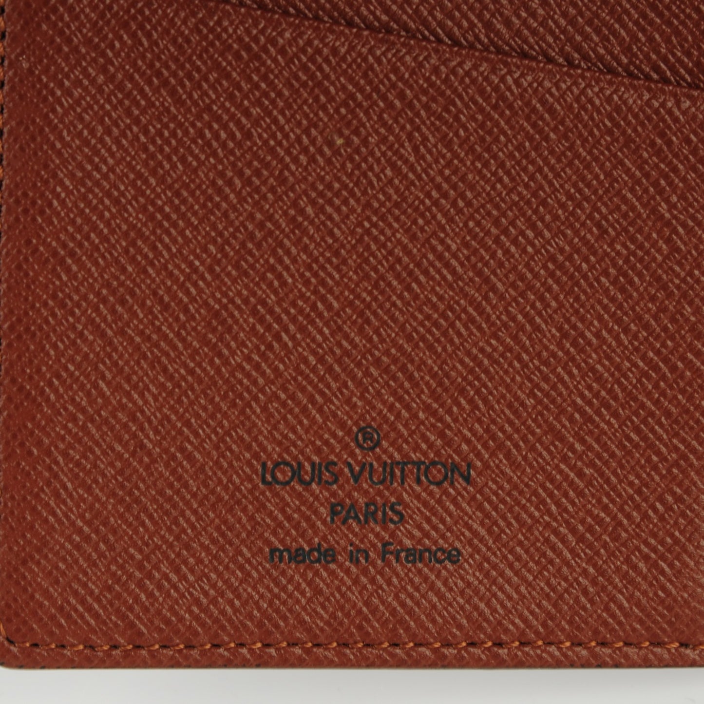 Monogram Porte Valeurs Checkbook Wallet