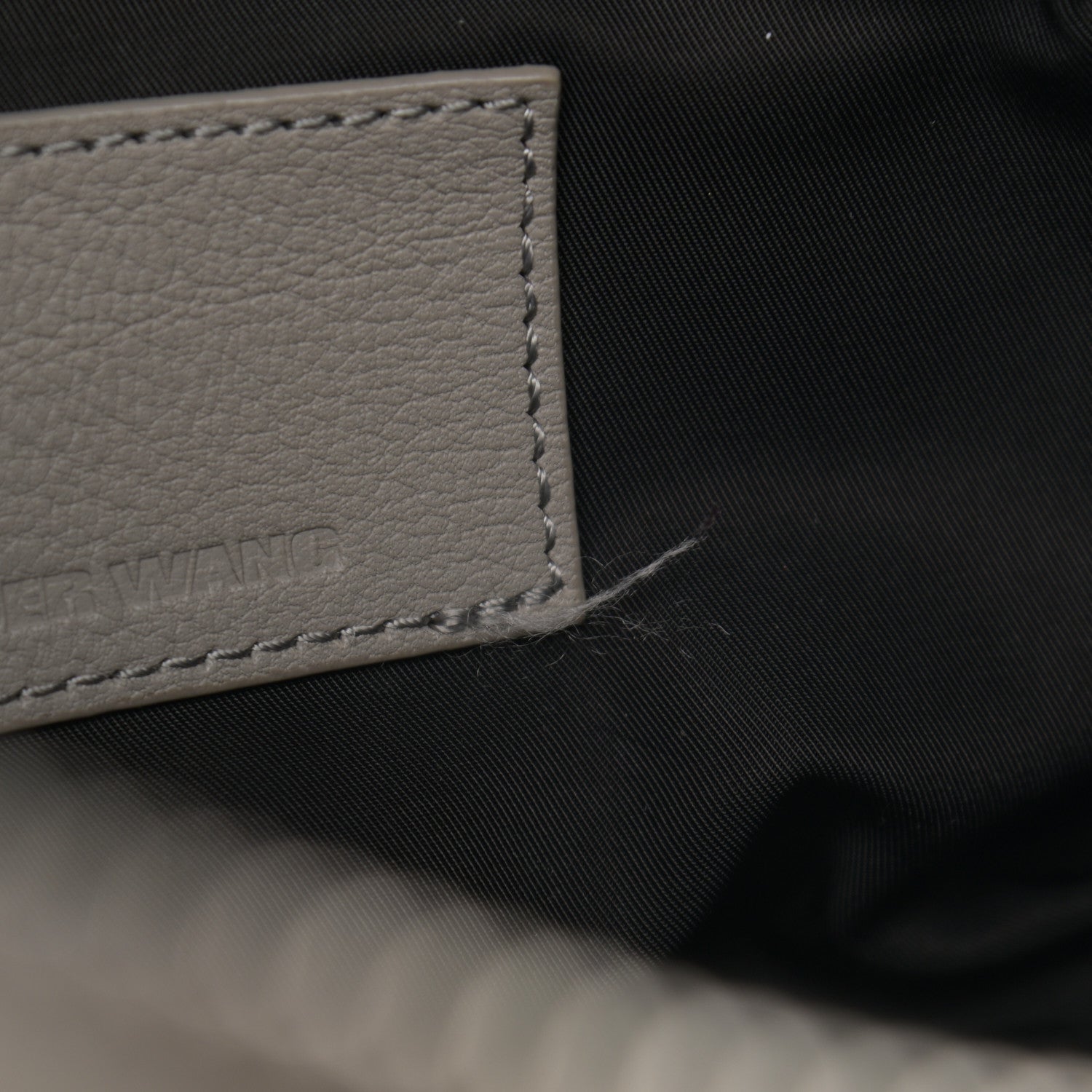 Alexander Wang Pebbled Lambskin Rockie Gray Pale Gold Hardware 14 of 14