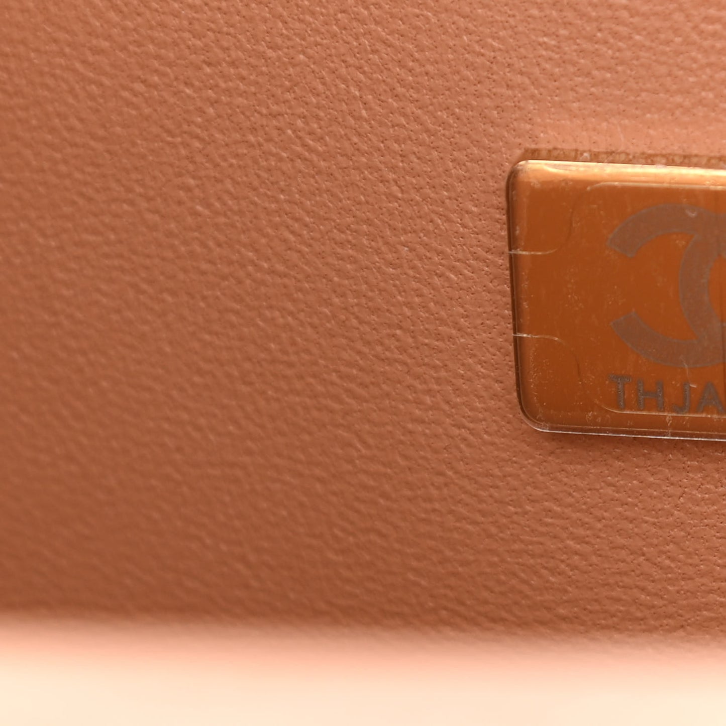 Caviar Quilted Small Double Flap Dark Beige