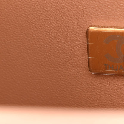 Chanel Caviar Quilted Small Double Flap Dark Beige 7 of 10