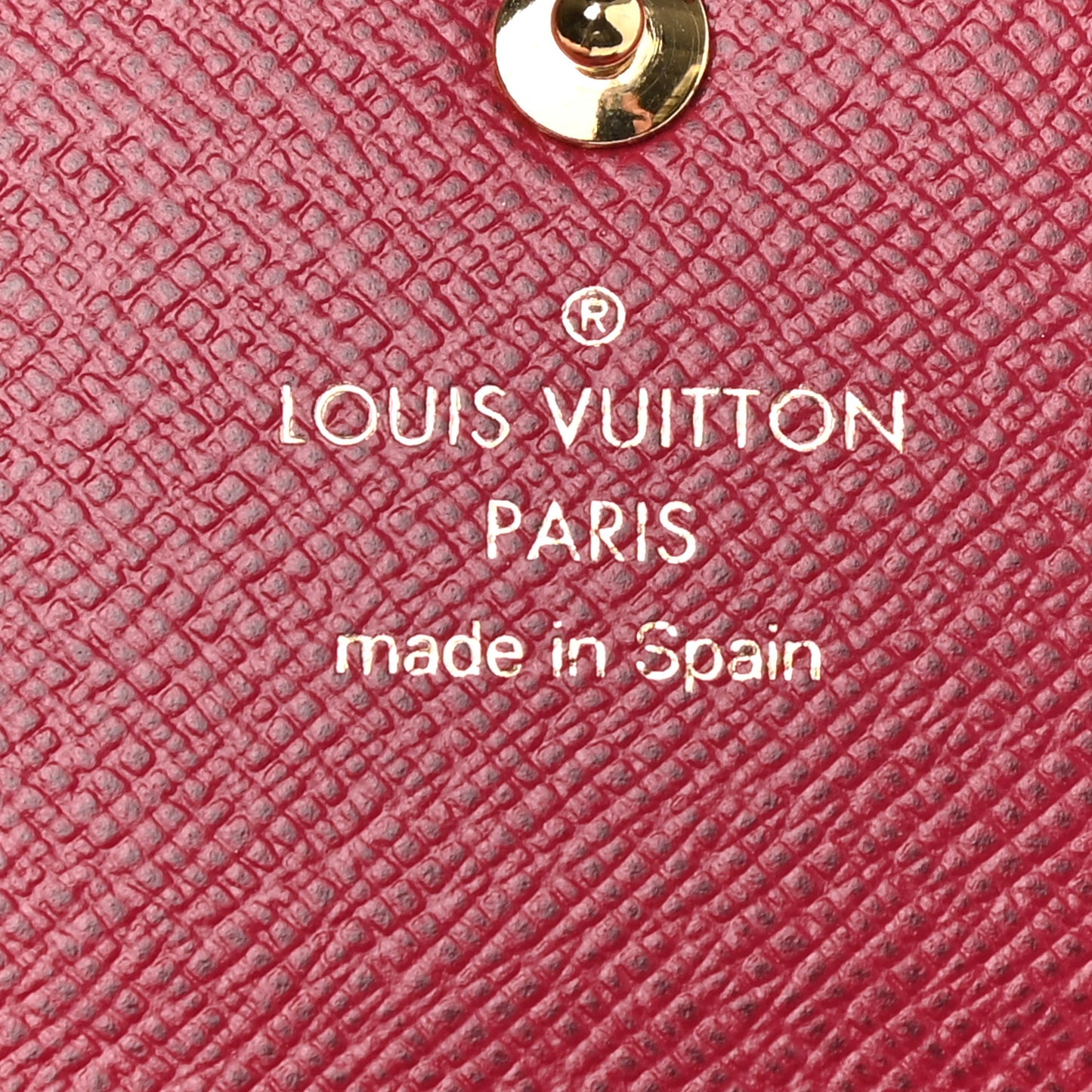 Monogram Rosalie Coin Purse Fuchsia