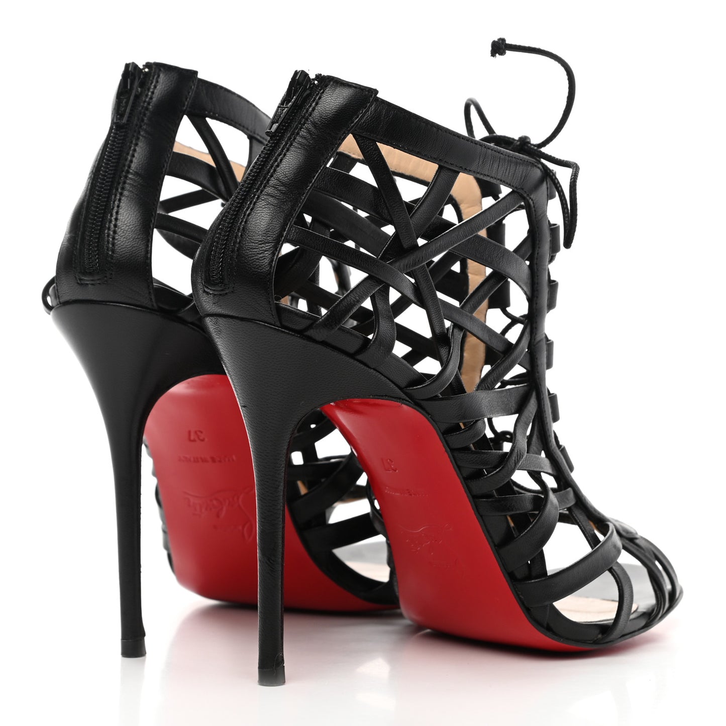 Kid Laurence Anyway 100 Cage Sandals 37 Black