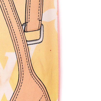 Louis Vuitton Silk Monogram Gradient By The Pool Bandeau Pink 4 of 10