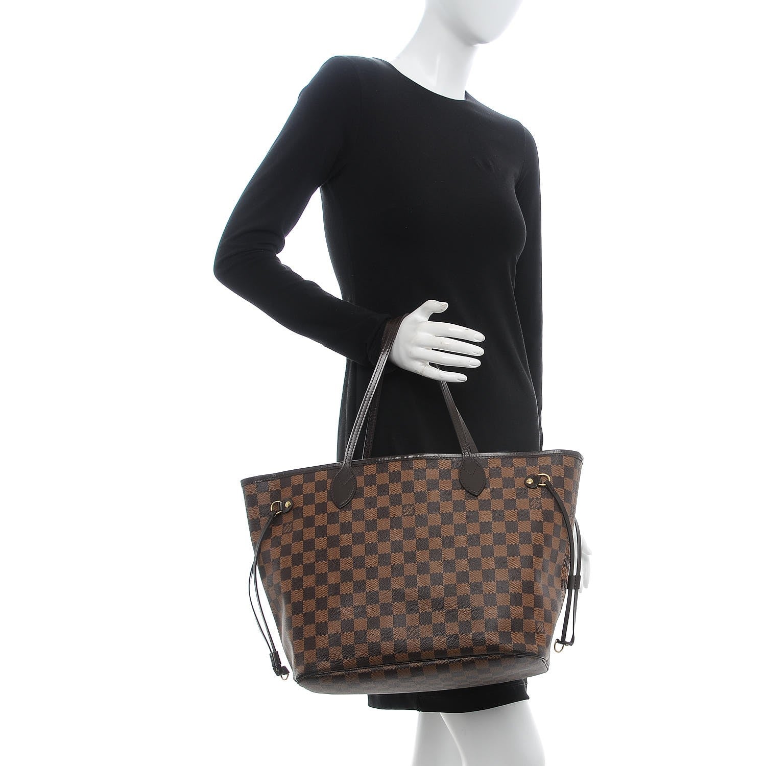 Louis Vuitton Damier Ebene Neo Neverfull MM 2 of 14